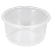 Контейнер ПП 350мл d-115мм h-58,6мм СпК-115 круглый прозр ПолиЭр ПОС32394 (крышка 428595) 50/500