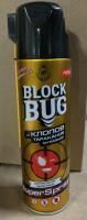 Дихлофос BLOCK BUG 500мл от клопов, тараканов и муравьёв на масляной основе 1/24