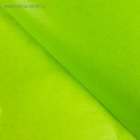 Бумага подарочная Тишью в листах 50х66см салатовая ИФ 10/10