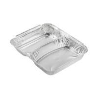 Касалетка форма алюминиевая 227х177х30/195х145мм 840мл 2-секц L-край 50/400 