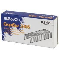 Скобы №24/6 1000шт KW-trio 1/20/400