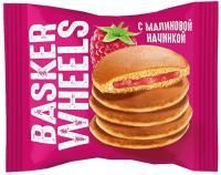 Продукты, Панкейк с джемом с соком малины Basker Wheels 36г 1/28