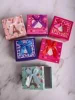 Подарочная коробка Прямоугольник 8,5х8,5х5,5см Цветочное ассорти 1/6