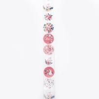 Наклейки для цветов и подарков Love 3,8 х 3,8 см (500шт) 1/150