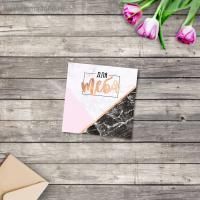 Открытка 7х7см Поздравляю, для тебя 1/20 