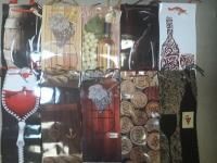 Пакет подарочный бумажный под бутылку (14х35х11) ламинир 1/20