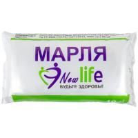 Марля медицинская отбеленная NEW LIFE ОТРЕЗ 0,9х10м, плотность 36 (+-2) г/м2  1/20  Марля медицинская отбеленная NEW LIFE ОТРЕЗ 0,9х10м, плотность 36 (+-2) г/м2  1/20