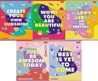 Тетрадь 80л А5 клетка скоба мел картон Ритм цвета Хатбер 1/70