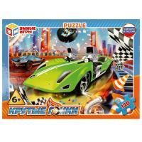 Пазл детский 120 элементов Крутые гонки 1/8