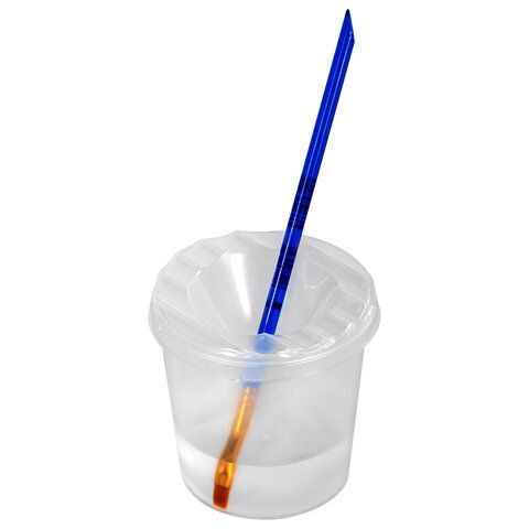 Стакан-непроливайка 210мл прозрач ПИФАГОР ЭНИКИ-БЕНИКИ 1/10/200