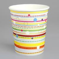 Стакан бумажный 250мл Орбита фантазии 50/50