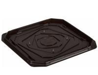 Емкость торт Т-017/1ДШ (225х225х15) дно корич. 360/360 