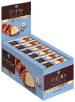 Продукты, Батончик вафельный OZera Creamy-Hazelnut 23 г 1/24