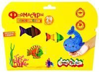 Фломастеры 24цв картонная упаковка круглый корпус Каляка-Маляка 1/12