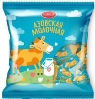 Продукты, АКФ Конфеты молочные глазиров Азовская молочная 300г 1/10