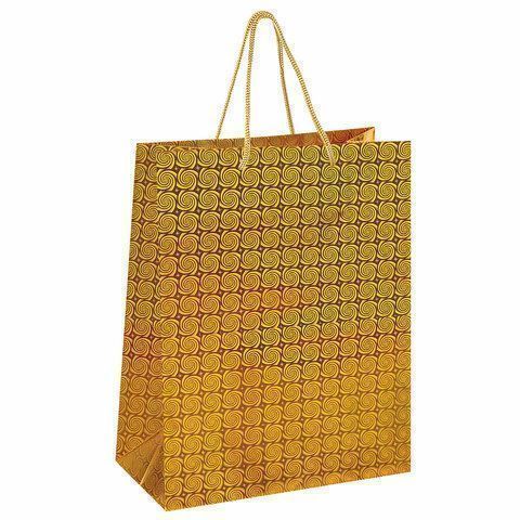 Пакет подарочный ламинированный (26х32х13см) Голография 1/12/96