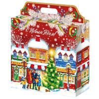 НГ Коробка Коллаж до 4 кг 330х110х330 1/50 