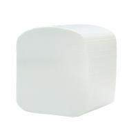 Туалетная бумага листовая 2сл белая 10х21 (250л) 1/40