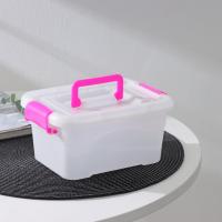 Ящик для хранения с крышкой (205х150х95) матовый с ручкой 1/150