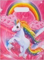 Пакет с вырубной ручкой (31х40)-35 Единорог 50/1000