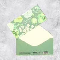 Конверт для денег 16,5x8см Нежной тебе 10/10