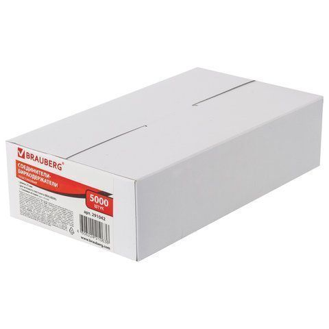 Соединители для игловых пистолетов BRAUBERG 25мм для тонкой.иглы комплект 5000шт 1/20