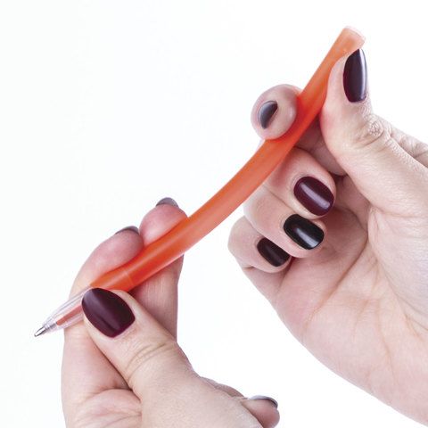 Ручка шариковая масляная синяя 1мм линия 0,5мм безоп.корпус ассорти ЮНЛАНДИЯ НЕОН 1/48