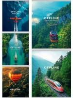 Тетрадь 48л А5 клетка скоба Природа и транспорт Проф-пресс 5/100