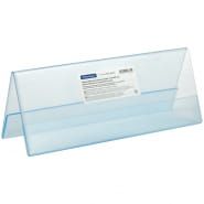 Табличка информац.OfficeSpace 210х80мм (домик), настол, двусторон, оргстекло 1/90
