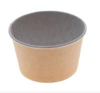 Контейнер бумажный супница 500мл d121  крафт 50/500 