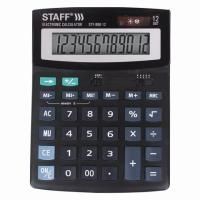 Калькулятор настольный STAFF STF-888-12 (200х150 мм), 12 разрядов, двойное питание 1/10/40 
