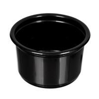 Контейнер ПП 500мл d-115мм h-82,6мм СпК-115 круглый черный ПолиЭр 50/500 
