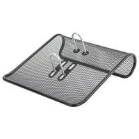 Подставка для календаря 57х200х200мм большая металлическая черная Germanium Brauberg 1/6/48