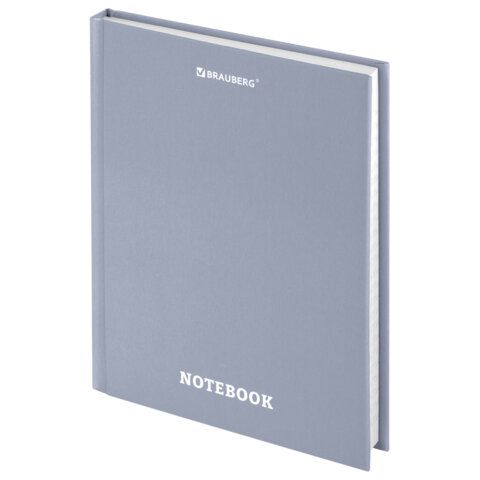 Блокнот 80л А6 110х147мм клетка твердый переплет BRAUBERG МОРАНДИ 1/20