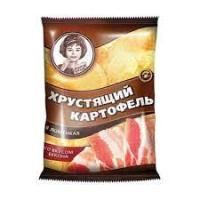 Продукты, Хрустящий картофель чипсы со вкусом бекона произведены из свежего картофеля 40 г 1/30