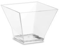 Креманка 120мл 67х67мм Пагода прозрачная Кристалл 25/500