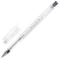 Ручка гелевая серебристая 0,5мм линия 0,35мм BRAUBERG EXTRA SILVER 1/12