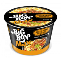Продукты, Лапша Биг Бон Говядина гриль+соус МАХ 95гр 1/24