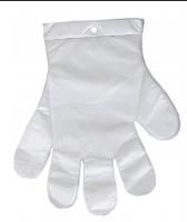 Перчатки одноразовые полиэтиленовые ПНД на подвесе календарь L 50/5000