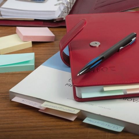 Блок самоклеящийся 38х51мм 100л (12шт) 3 цвета пастель BRAUBERG 1/36