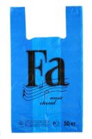 Пакет Майка ПНД (30+14)х54-20 50кг FA Фа синий 8,2г МПласт 100/1500