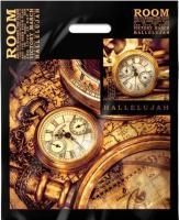 Пакет с вырубной ручкой (38х47+6)-60 Вокруг света ламинат 50/500