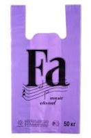 Пакет Майка ПНД (30+14)х54-20 50кг FA Фа сиреневый 8,2г МПласт 100/1500