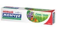 Зубная паста Новый Жемчуг 75мл Семь трав 1/6/36