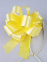 Бант-шар 3,2см простой желтый  1/10 