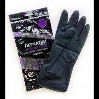 Резиновые перчатки с х/б напыл латекс хозяйств Japan Style L 60гр КП 1/12/120