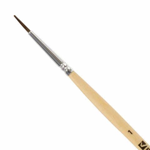 Кисть пони круглая №1 BRAUBERG 1/30/2400