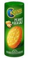 Продукты, Крекер-сэндвич Krendi Peanut&sea salt 170 г 1/20