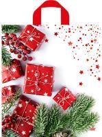 НГ Пакет с петлевой ручкой (38х42)-37 Время подарков ПНД Тико 50/300