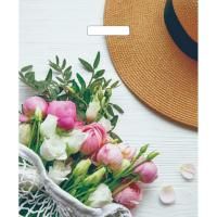 Пакет с вырубной ручкой (38х45+3)-60 Шарм глянец Артпласт 25/500